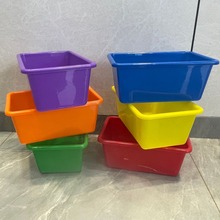 跨境热销办公文具收纳箱家居玩具衣物整理分类盒幼儿园积木玩具盒