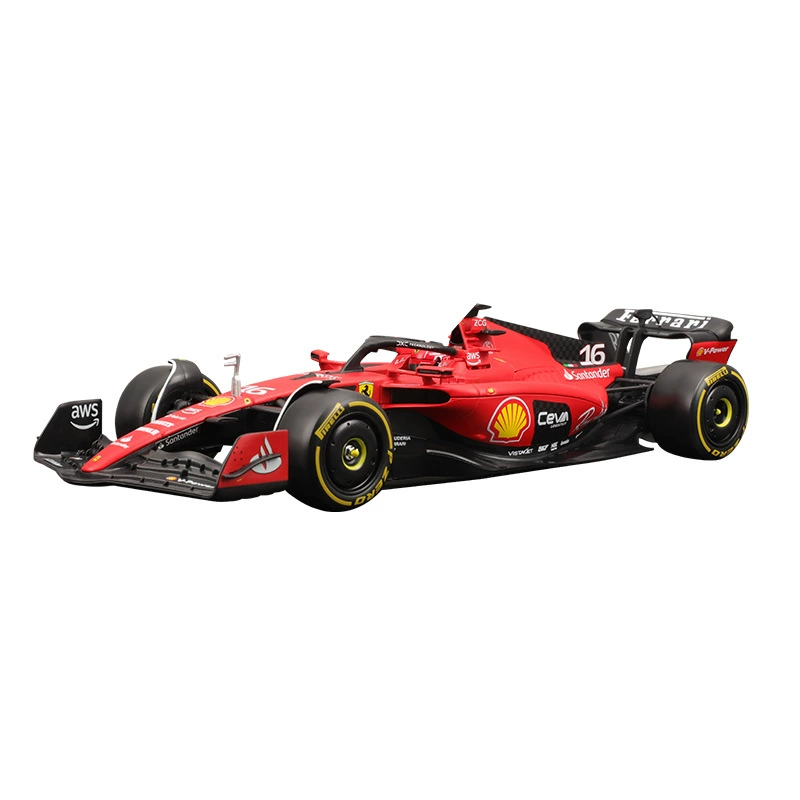 Ferrari, автомобиль из сплава, реалистичная модель автомобиля, минифигура, масштаб 1:24