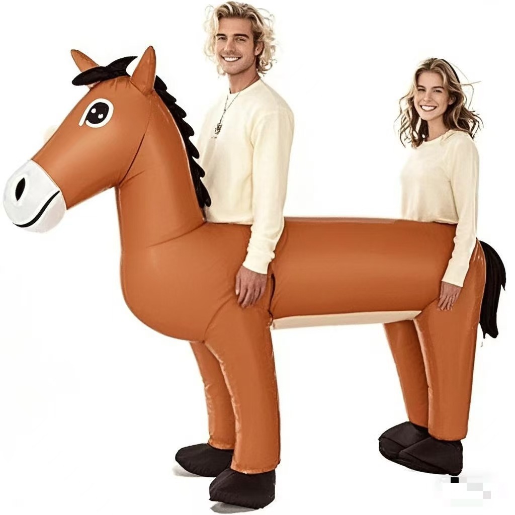 Disfraz inflable de dinosaurio personalizable Alien Shark Dress Up Halloween Espectáculo divertido Decoración de fiesta Resurrección