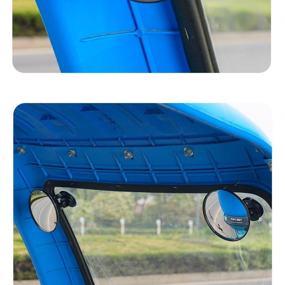 Z-mirror three-wheel vehicle four-wheel reversing mirror suction cup rearview mirror enclosed three-wheel four-wheel vehicle interior rearview mirror