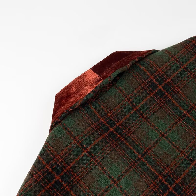 Women's clothing 2024 autumn and winter new street fashion temperament woolen long jacket_voghion.com