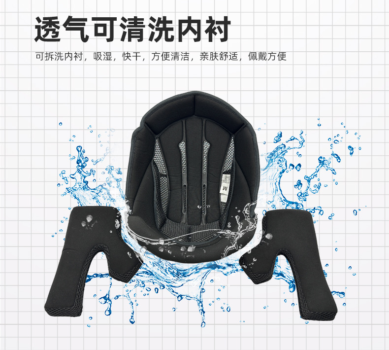 Voss New National Standard Cruise Cycling Motorcycle Electric Vehicle Full-Face Helmet Retro Motorcycle Open-Face All-Season Safety Helmet for Men and Women