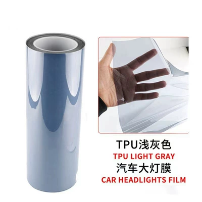 Color Changing Film | Car headlight protective film - imported-tpu-light-gray-30cm-x-1m-default-item