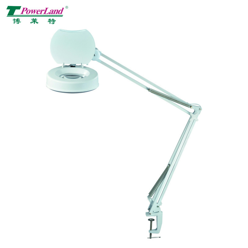 厂家供应127mm 8608CL LED放大镜 带灯放大镜