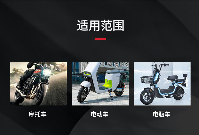 Motorcycle Tail Box with Quick-Release Design, Wear-Resistant and Anti-Fall, with Lock Design for Safer Travel, Universal Electric Vehicle Tail Box