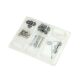 Manufacturers standard parts blister packaging screw nut wrench PVC transparent hardware accessories heat-sealed packaging
