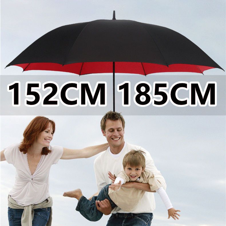 Men's big double-layer extra large umbrella, increased thickness