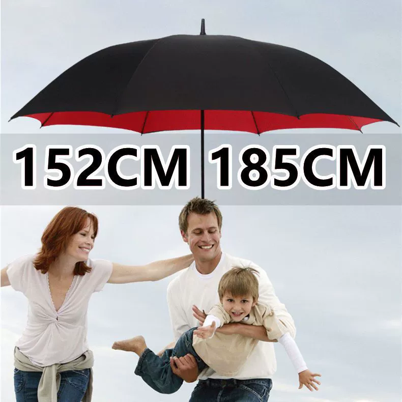 Men's big double-layer extra large umbrella, increased thickness