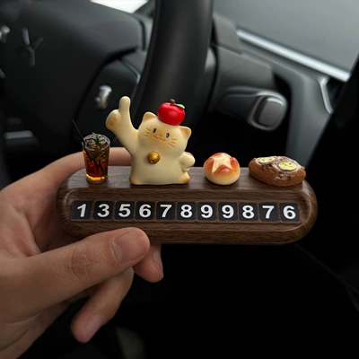 Temporary Parking Number Plate for Car, Nömrəli dayanma kartı