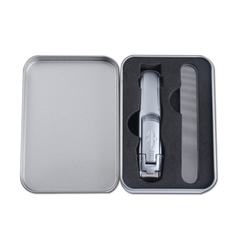 Nuevo anti-Splash cortaúñas coche deportivo multifuncional cortaúñas teléfono móvil titular de acero inoxidable gran apertura cortaúñas