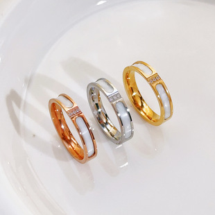 ����ؐ����ָ�¿�s�r���18K��ɫ����ɫ��ʳָ�hŮ�Ʒins