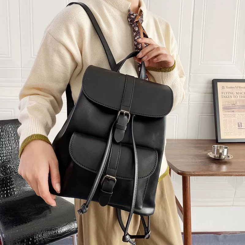 Простая повседневная дорожная сумка 2022 новый ретро колледж стиль сумки на плечо женская мода маленький рюкзак школьник школьная сумка