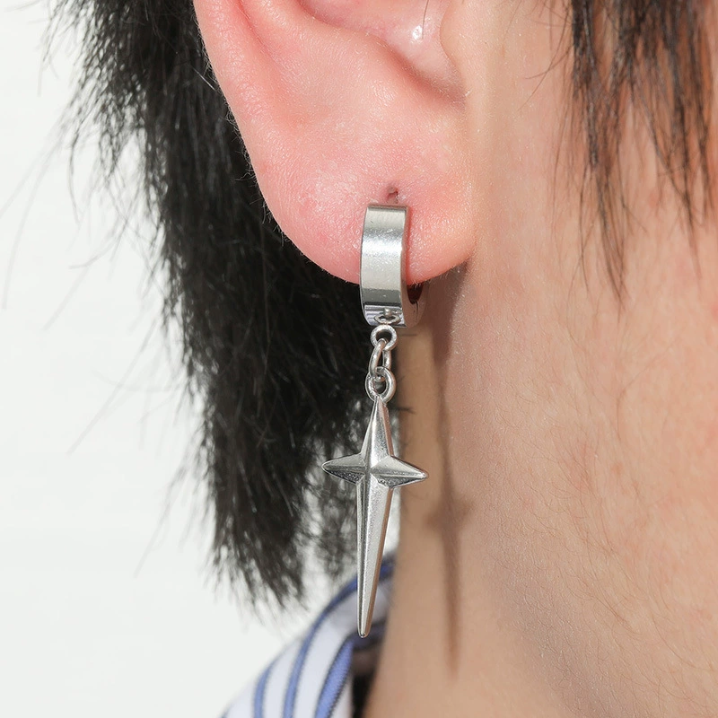 Сережки из нержавеющей стали, подвеска, модный металлический аксессуар, европейский стиль, прямые продажи с завода