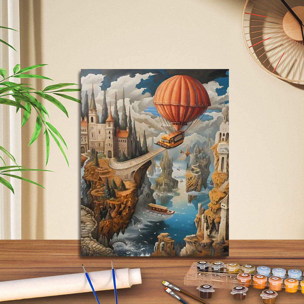 Transfronterizo jitdiy agente de pintura al óleo digital fabricantes al por mayor artesanal amazon pintura al óleo decorativa barraca de relleno