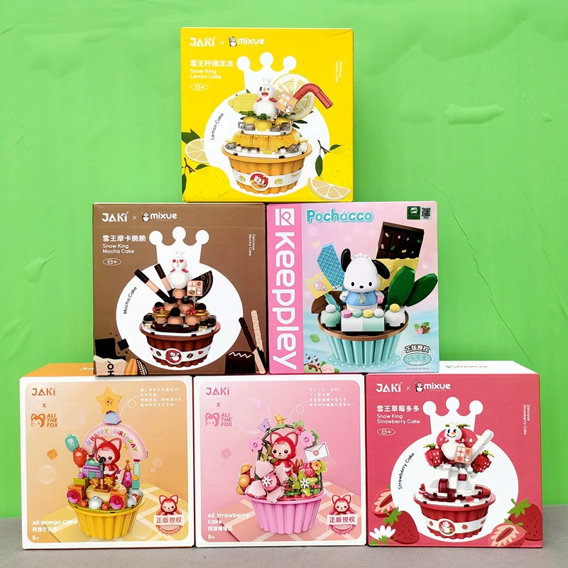 Sanrio, конструктор, игрушка для мальчиков для друга, детское образование и воспитание