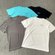 Summer Trendy Men's Outdoor Bata Flying Fish Series Shark Print T-Shirt Casual Round Neck Short Sleeve T-Shirt Top Pata