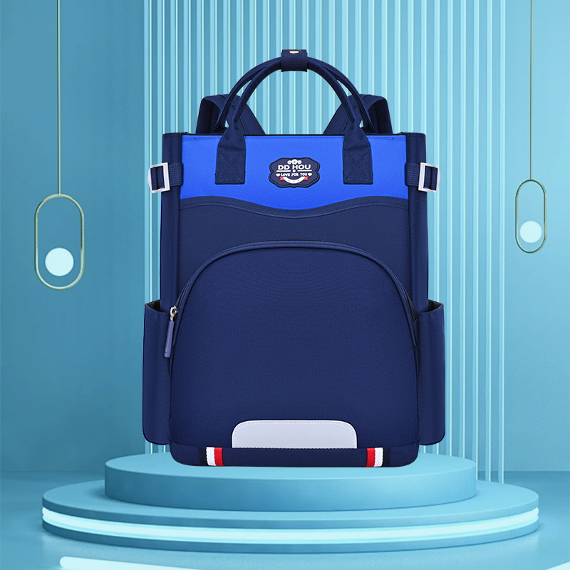 Bolsa de aprendizaje portátil para estudiantes de primaria, bolsas de aprendizaje personalizadas de impresión de logotipo para niños.