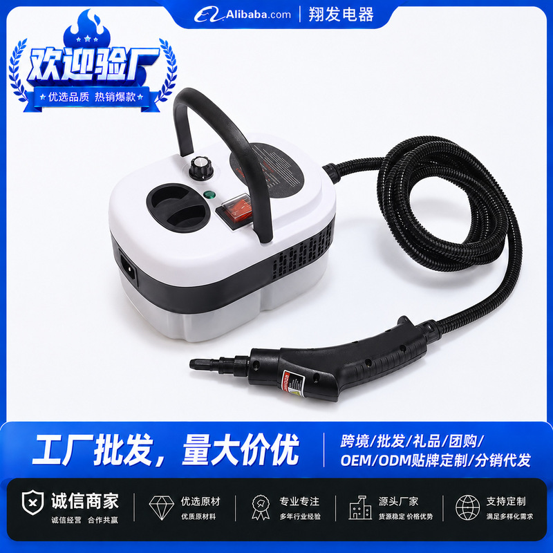 Cross-border household steam cleaner, kitchen high-temperature high-pressure cleaning machine, small adjustable oil stain cleaner, wholesale