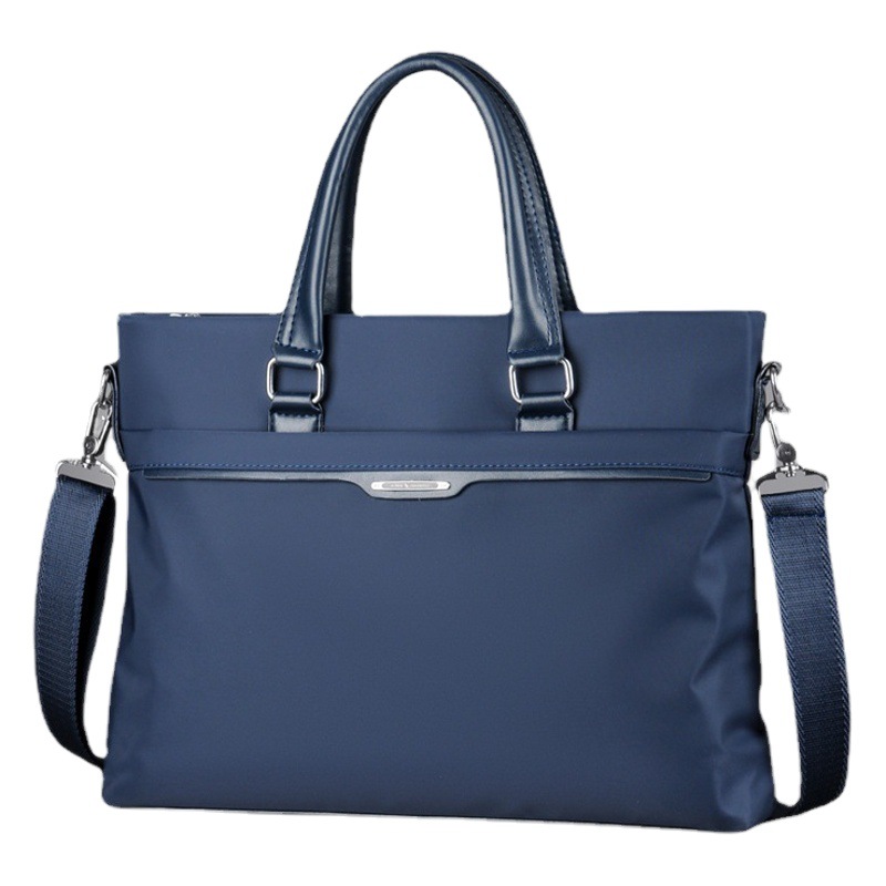 Men's Business Bag Oxford Cloth Handbag Briefcase Business Trip Computer Bag Messenger Bag Waterproof Men's Bag Commuter Luggage
