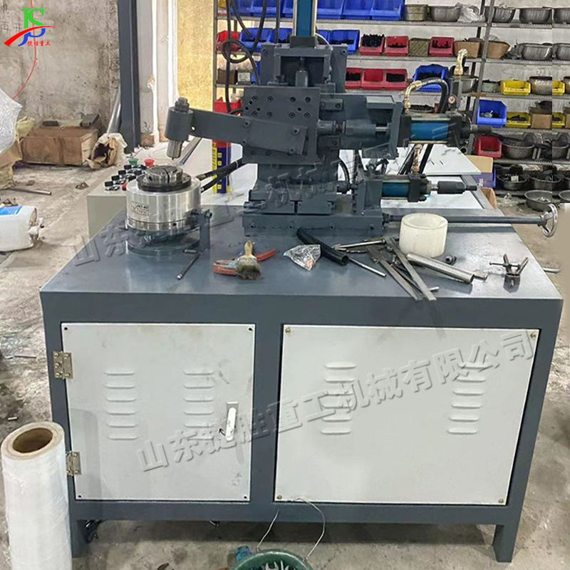 Máquina de reborde de tubo redondo completamente automática Máquina de reborde de tubo de metal de escritorio Máquina de reborde de tubo de alimentación automática eléctrica