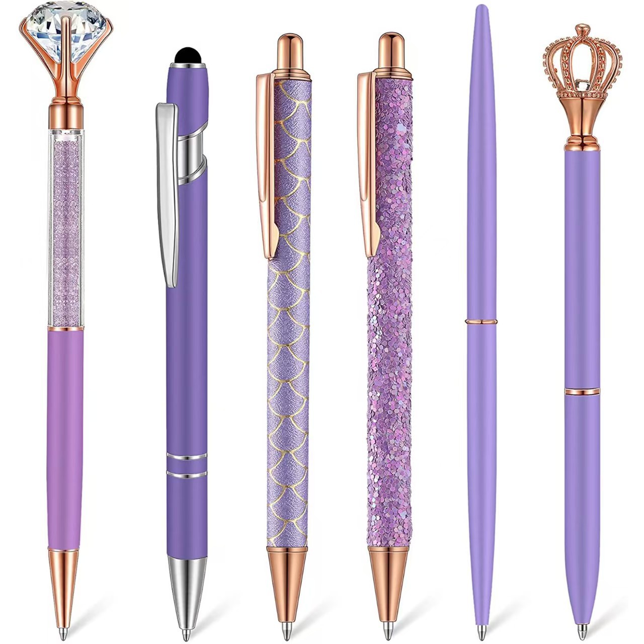 A set of purple