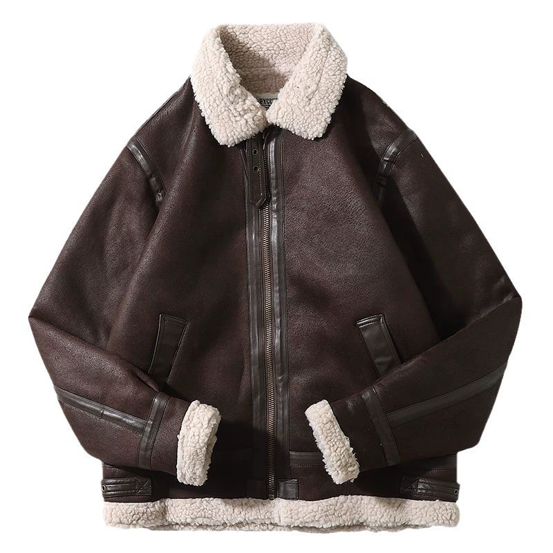 Velvet demi-season keep warm down jacket