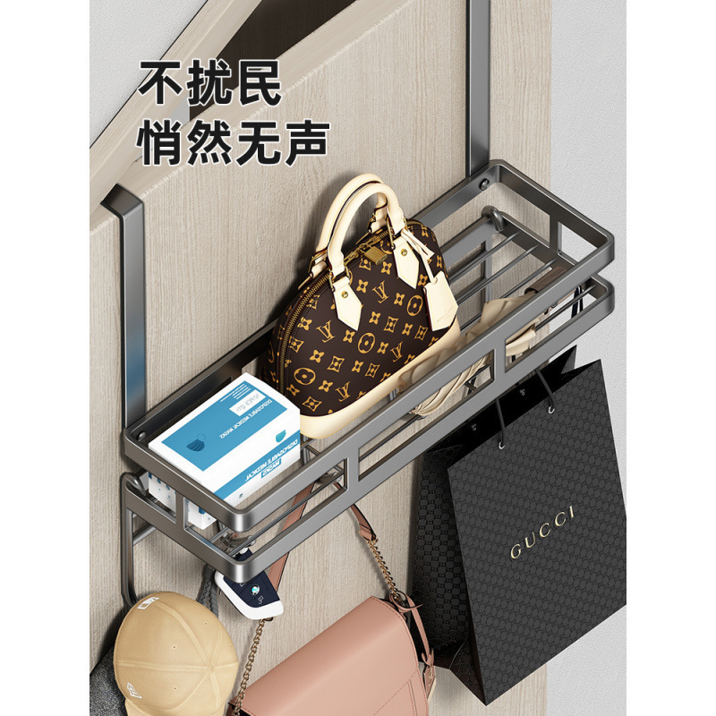 ドア後ろのフック、パンチングなし、壁掛け洋服ラック、粘着洋服フック、収納ラック、衣類収納ラック|undefined