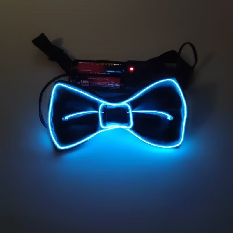 Corbata luminosa 2 Carnaval nocturno espectáculo luminoso prop fiesta actividad escenario atmósfera de un agente _ transfronterizo