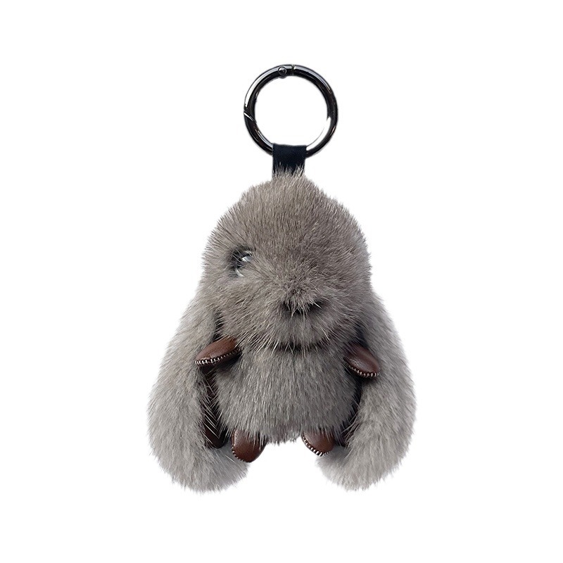 Plush cute rabbit, backpack, high-end doll, keychain, internet celebrity