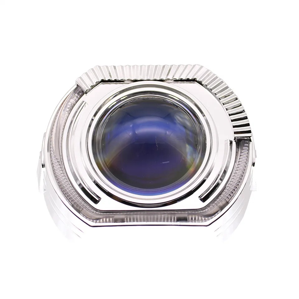 2.5-pulgadas 3.0BMS versión deportiva integrada tesoro Escudo de luz LED guía de luz Ángel ojo coche lente caballo cubierta decorativa