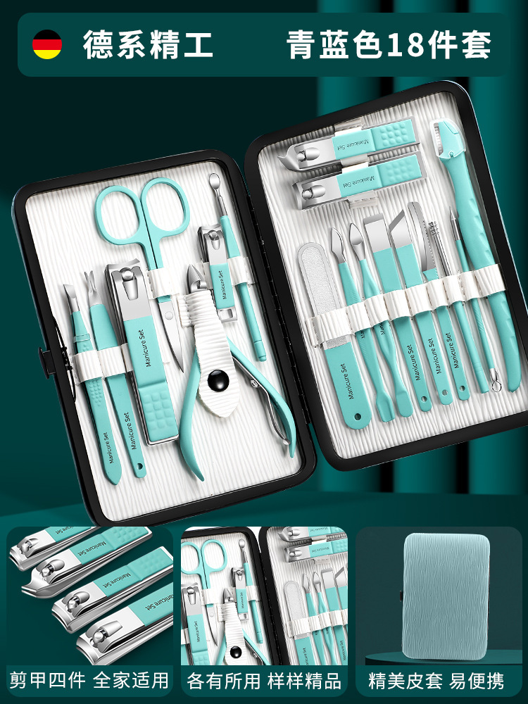 Kit de herramientas de uñas, cortador de uñas image 23