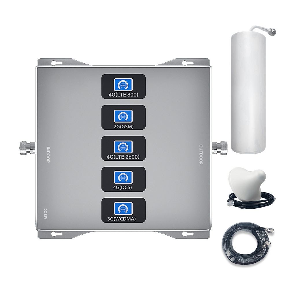 5 주파수 실버 독립형 + 액세서리