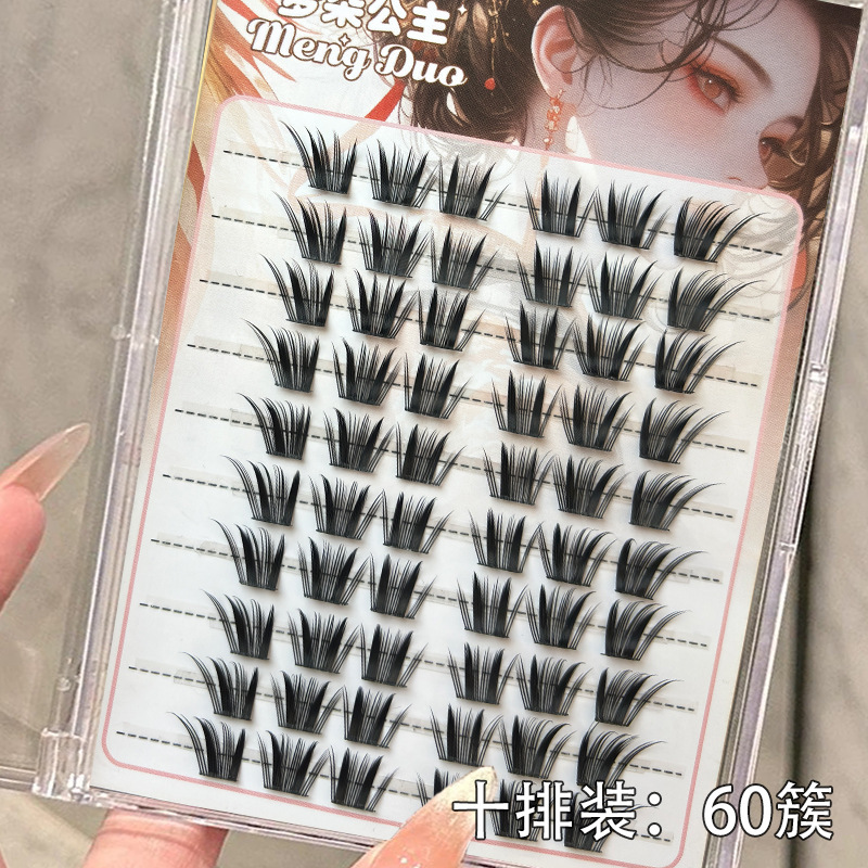 夢の王女の小信子の偽のまつげの超上の鏡の国風は単一のクラスターの中国風の段階式のお母さんの生のシミュレーションを結びます。|undefined