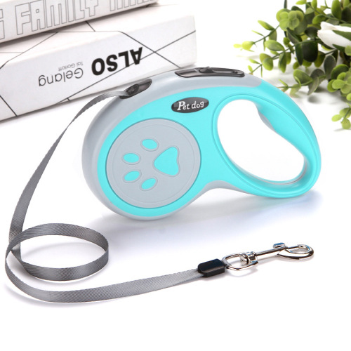 Factory direct supply of new pet traction rope automatic retractable pet traction dog walking rope outdoor dog traction rope