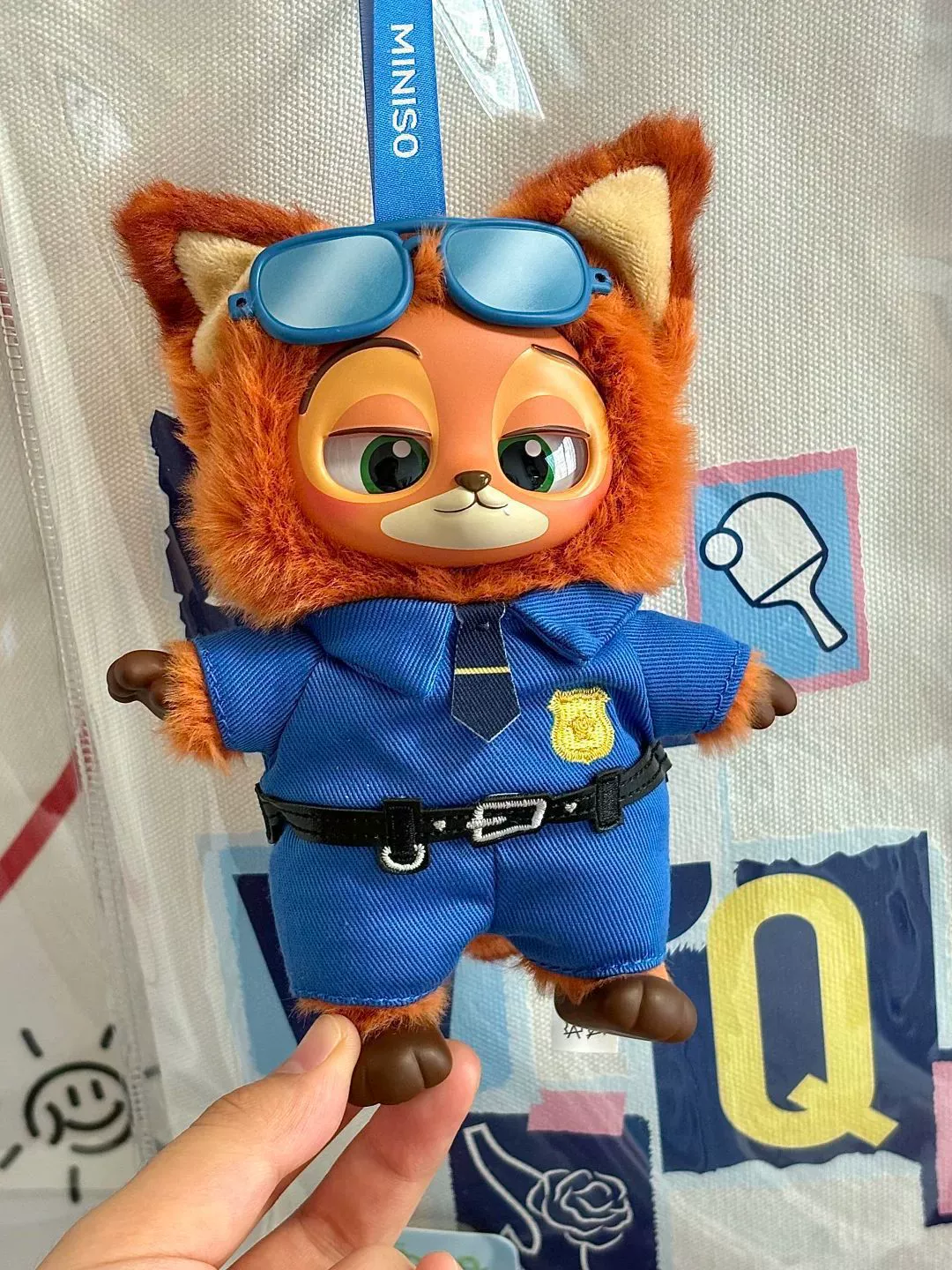 Мягкая игрушка-брелок (Zootopia), подвеска для рюкзака/сумки, 13 см, 0,13 кг