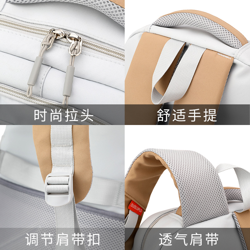 Nueva mochila escolar duradera y resistente al desgaste de gran capacidad para estudiantes de escuela primaria de cuarto y sexto grado de secundaria para estudiantes de secundaria