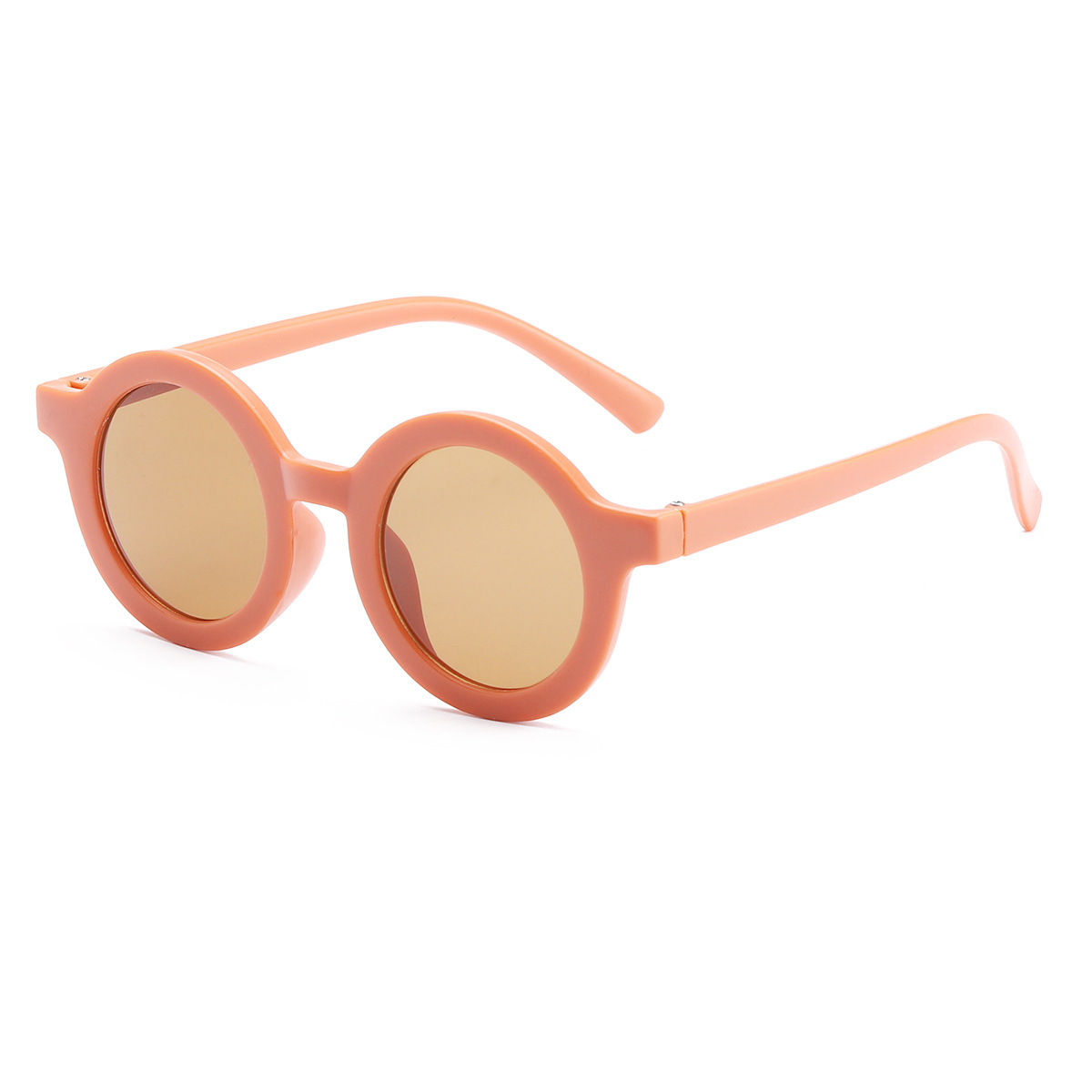 Gafas de sol para niños con montura redonda de moda retro Gafas de sol para bebés Gafas de sol para niños con protección UV 1593