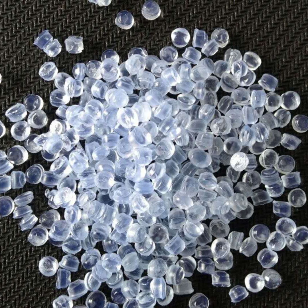 自产塑料颗粒透明水晶料粒可注塑型PVC粒子工艺水鞋原料厂家批发