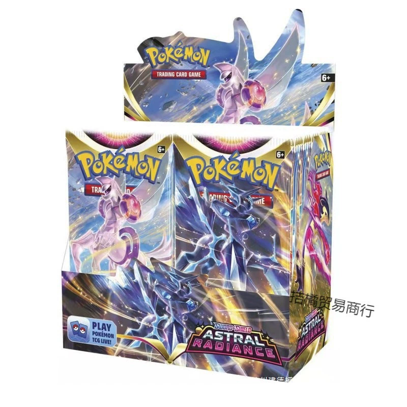 Карта Pokémon, английская версия, усилитель карт Pokémon, слепая коробка, карманный пакет для карт, бумага Чжэцзян