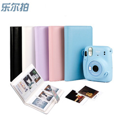 Best-selling instant camera mini11 album 3-inch 108 large capacity photo storage clip card holder PU retro album