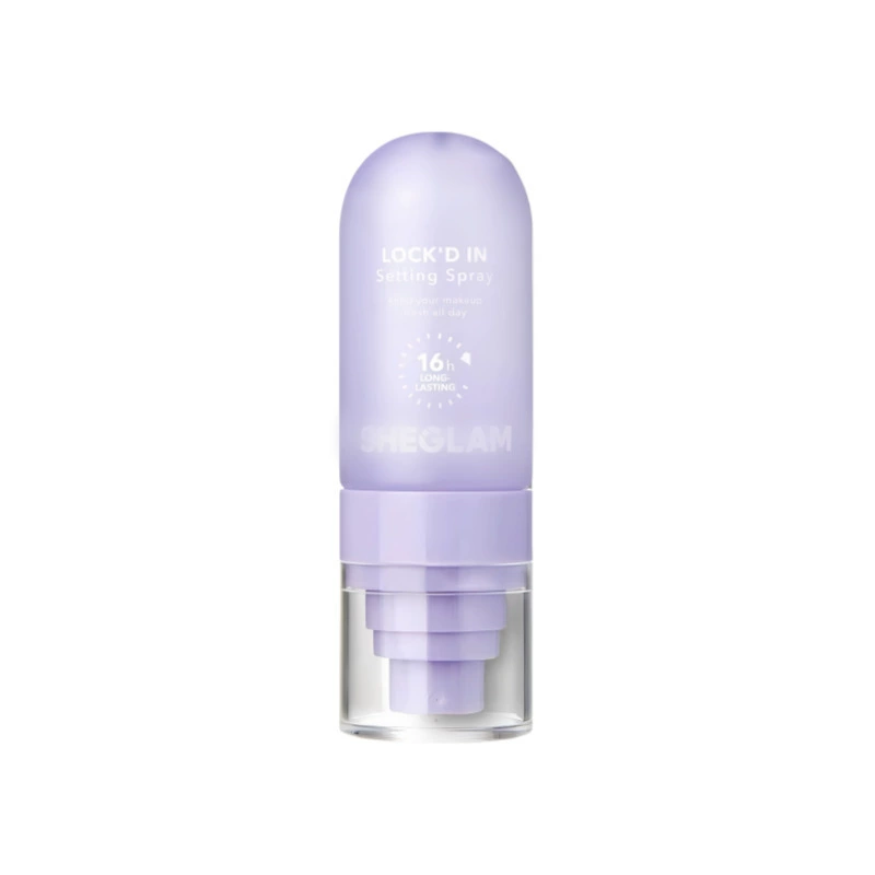 Setting Spray SHEGLAM Lock'd In, gently moisturizing, long-lasting finish (5×15 cm)
