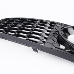 Cross-border wholesale is applicable to the 2009-2011 Audi A4 B8 car modification fog light cover, mesh lower grid grille