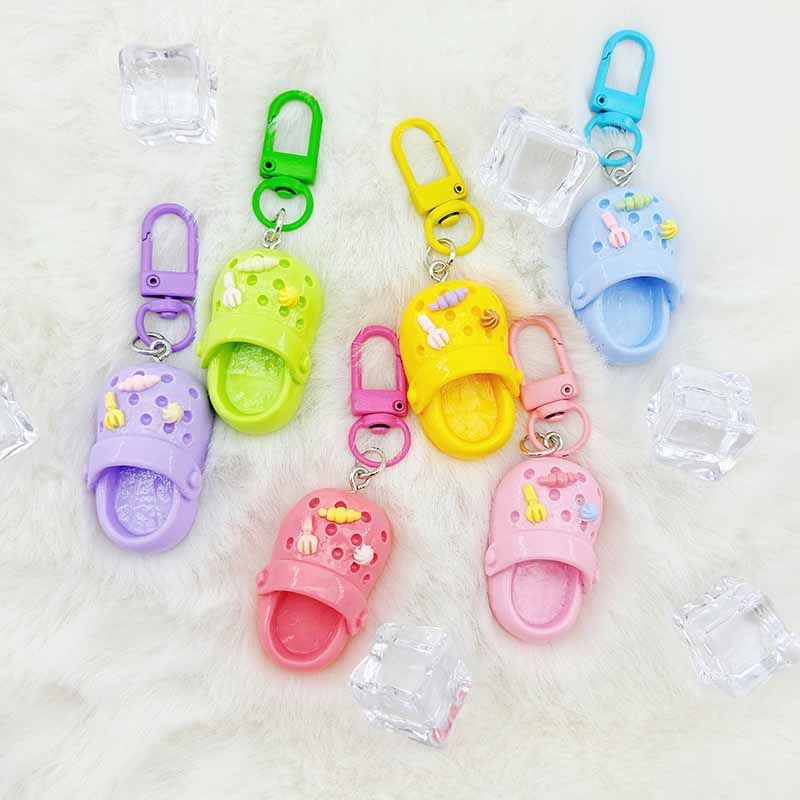 Colorful Clog Keychain Ins-Style Cute Japanese Pendant for Girls, Friendship Accessories, DIY Accessories Wholesale