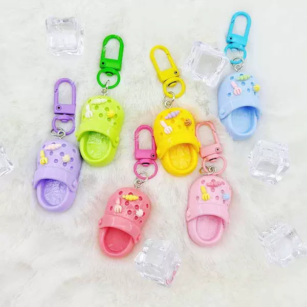 Colorful Clog Keychain Ins-Style Cute Japanese Pendant for Girls, Friendship Accessories, DIY Accessories Wholesale