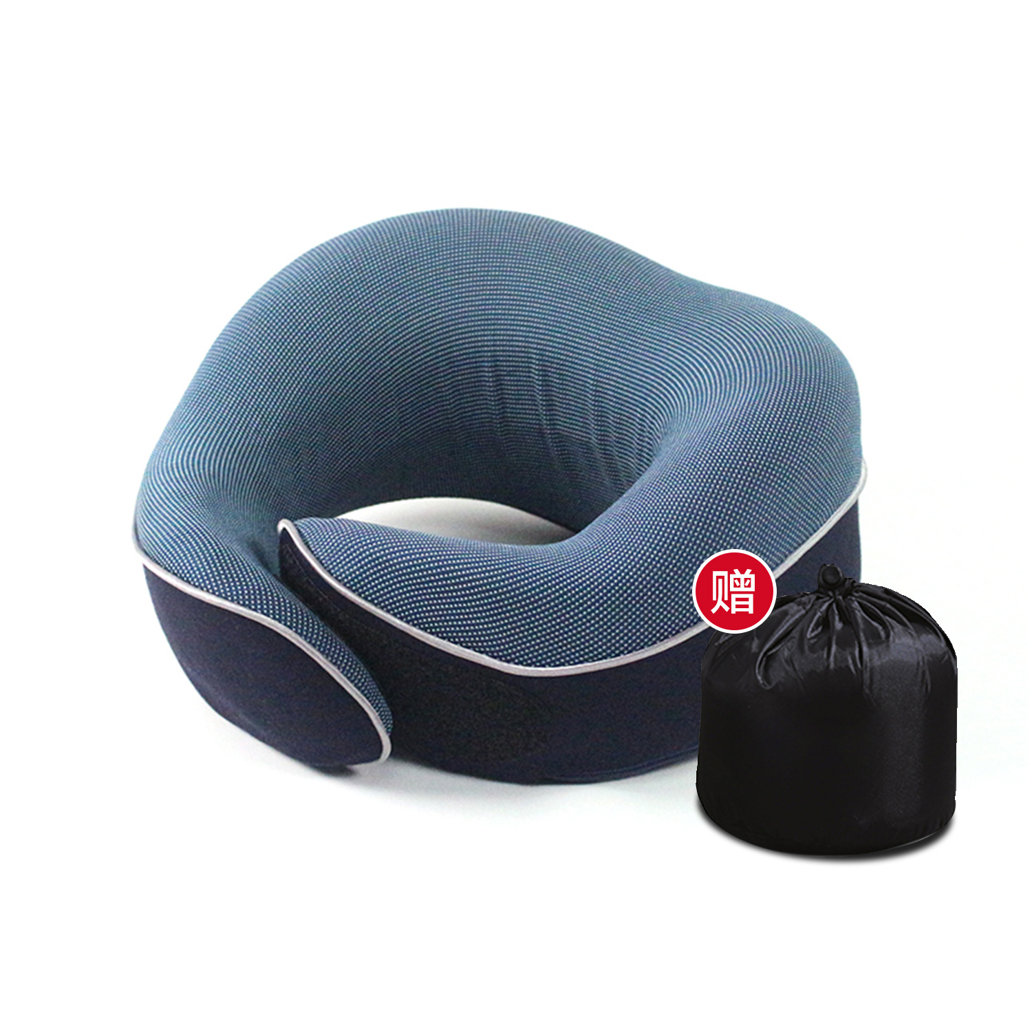 Ventas transfronterizas calientes almohada de memoria espacial almohada de cuello almohada caja de almacenamiento almohada de memoria almohada de algodón de rebote lento almohada de tipo u