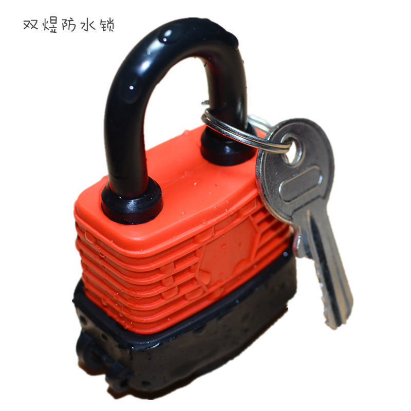 De Goma de acero inoxidable a prueba de agua anti-robo de energía candado al aire libre de cobre puro candado de bloqueo a prueba de lluvia anti-herrumbre bloqueo espacio de estacionamiento cerradura de la puerta