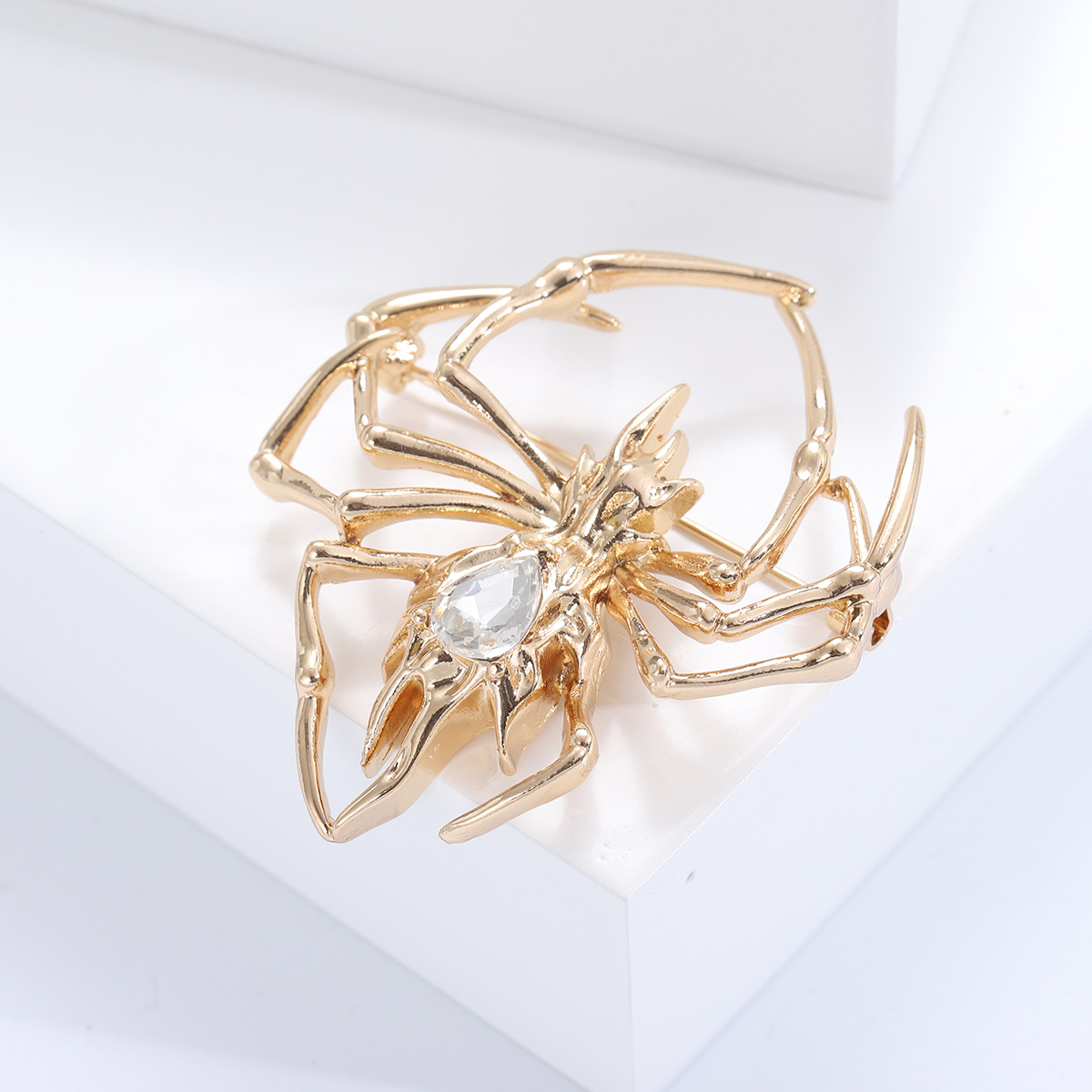 20g Weight Brooches Classification Holiday, Daily Occasion Alloy Material Halloween Festival Spider Pattern Women's Gender Casual, Simple Style Style Casual Simple Style Pin Spider Alloy Women's Brooches 4