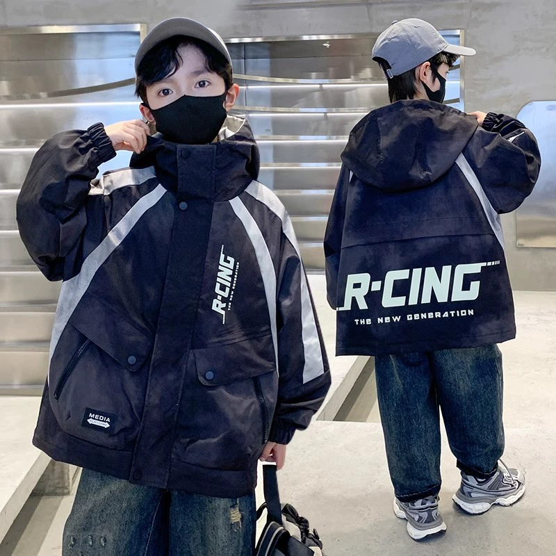 Рождественский свитер для девочек 2024 новый детский толстый свитер