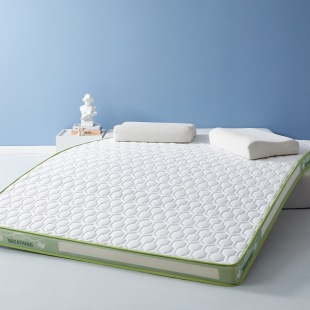2024 New Class A Mattress Platinum Cotton Memory Foam Simmons Colorful Latex Stereo Mattress Single Dormitory Mat