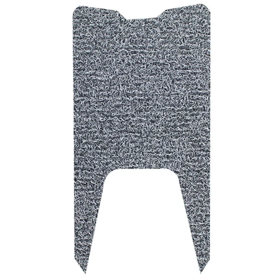 Suitable for Tailg Super Power Electric vehicle foot mat - black-and-gray-silk-loop-floor-mats